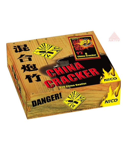 China Böller Pyro Cracker 320 er Pack Schinken