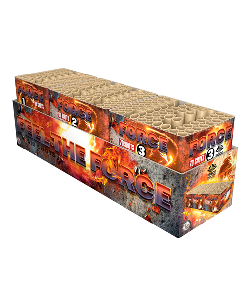 Feel the Force 210 Schuss Verbund 2,5 Minuten !BESTSELLER!