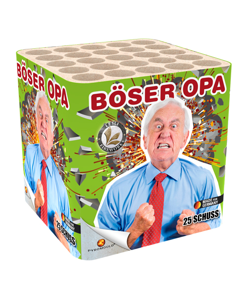 Böser Opa 25 Schuss Premium Batterie !TOP!