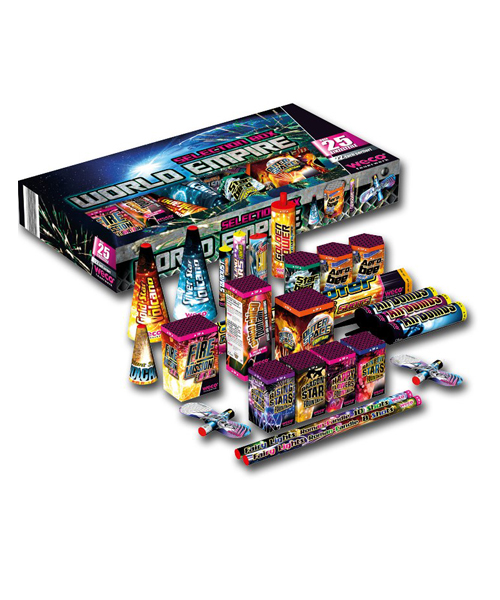 World Empire 26 tlg. MEGA Leuchtbox Sortiment WOW!
