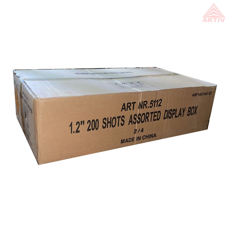 200 Shots Assorted Display Box 30 mm !WOW!